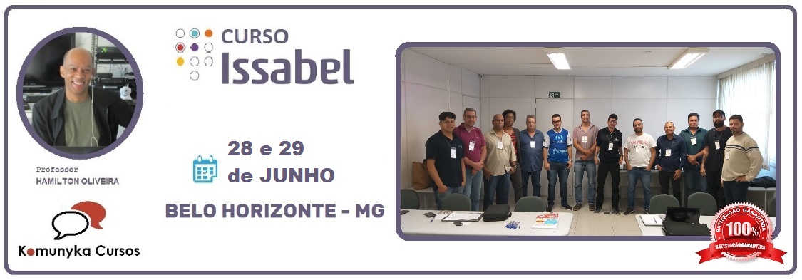 Curso de Issabel PBX IP na Prática em Belo Horizonte - MG 3º Turma