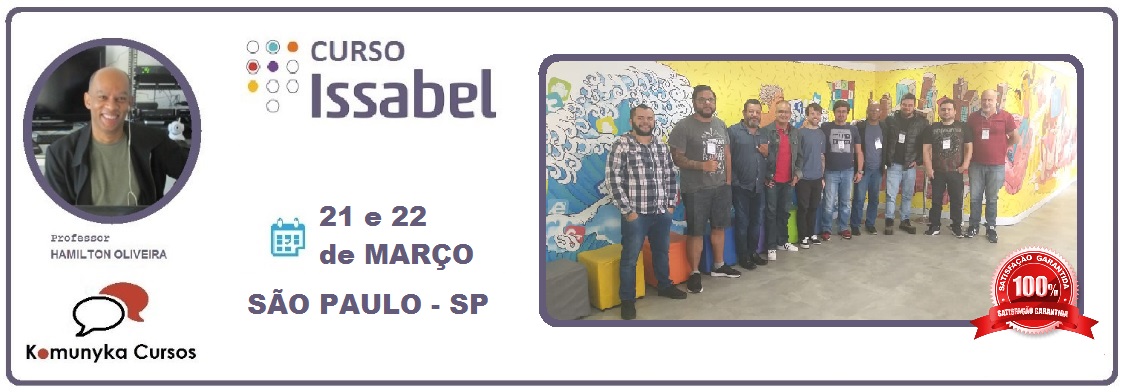 Curso de Issabel PBX IP na Prática em São Paulo - SP - 2ª Turma
