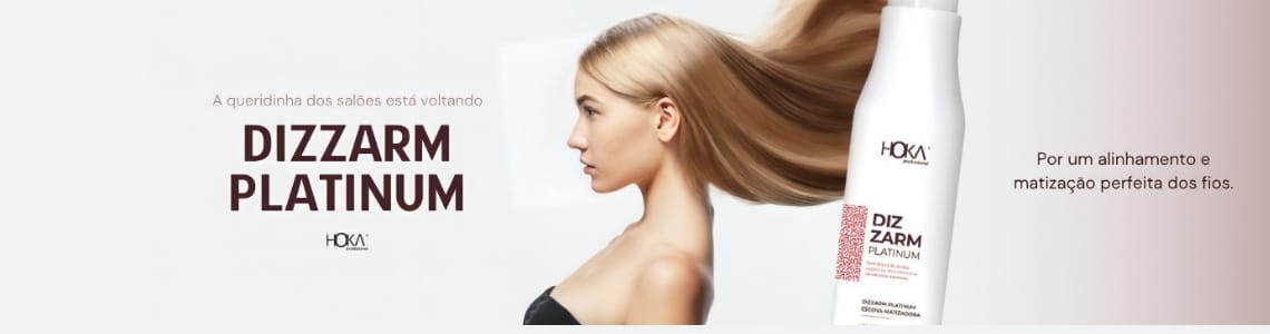 ESCOVA MATIZADORA DIZZARM PLATINUM