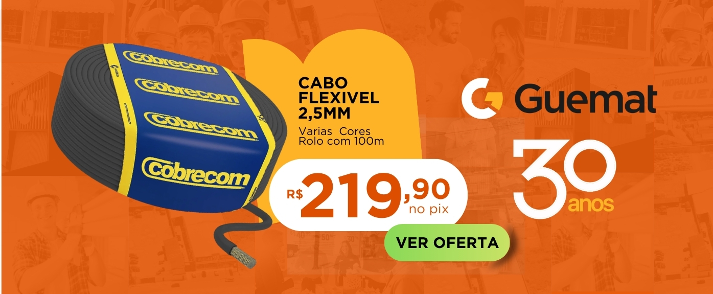 CABO FLEXIVEL (CORES)