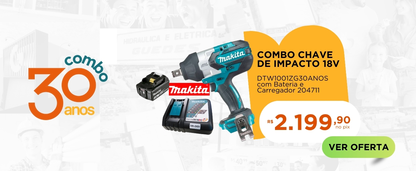 Combo Chave De Impacto Makita