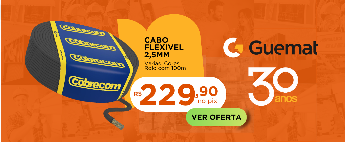CABO FLEXIVEL (CORES)