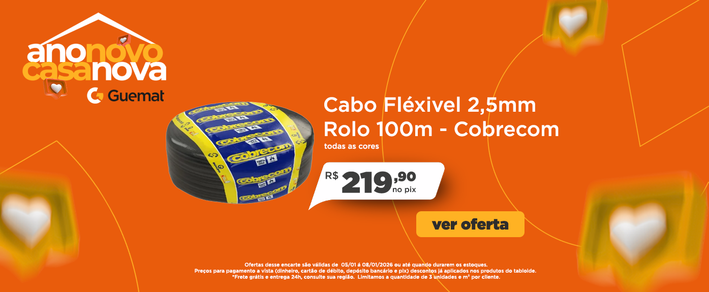 CABO FLEXIVEL (CORES)