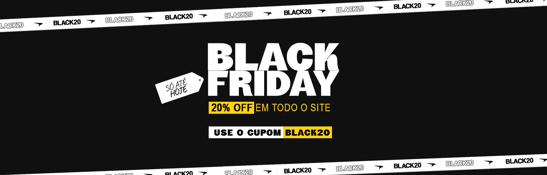 black friday so hoje