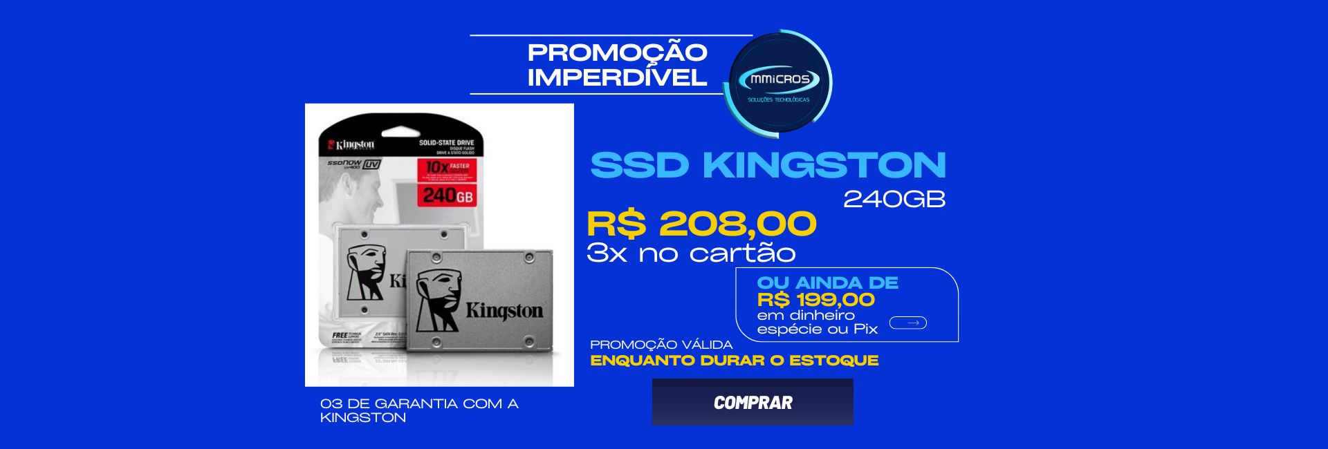 BANNER SSD PROMOÇÃO