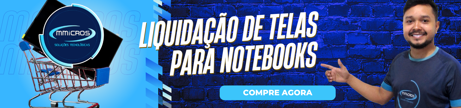 LIQUIDAÇÃO TELAS PARA NOTEBOOKS