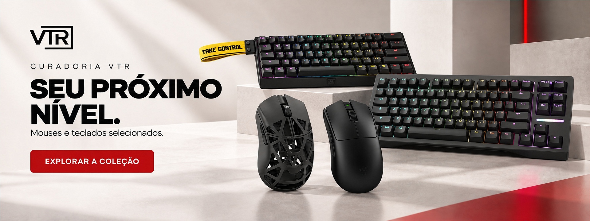 VTR 01 — Mouses e teclados