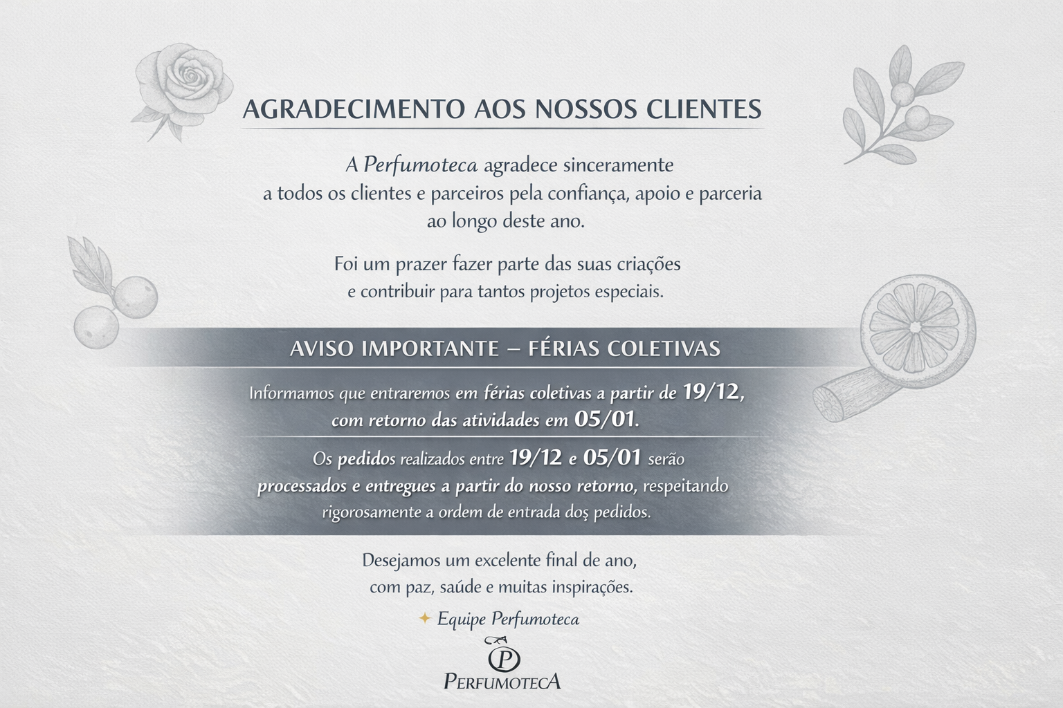 Férias Coletiva 2025