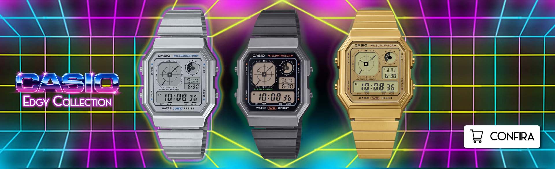Full Banner Casio Edgy Collection