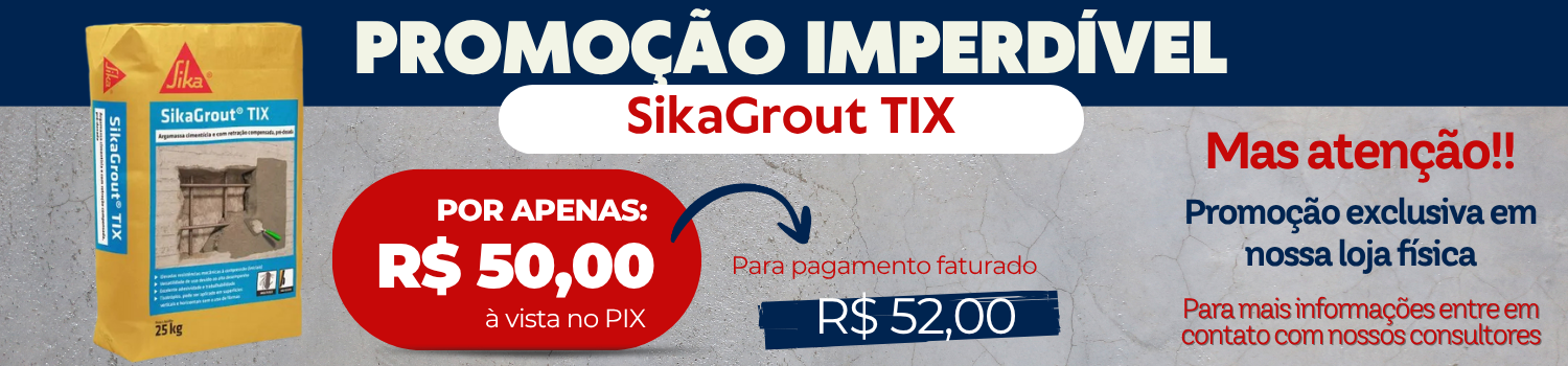 PROMOÇÃO SIKAGROUT TIX
