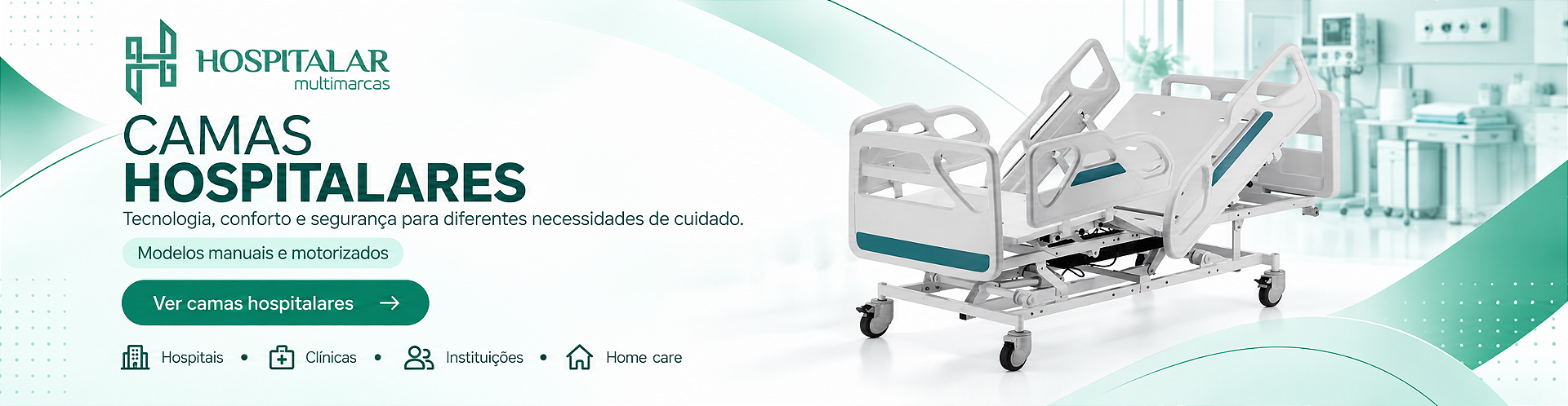 Camas hospitalares para hospitais