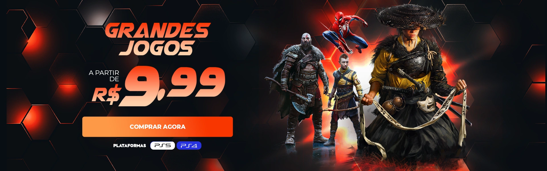 apartir de R$ 9,99