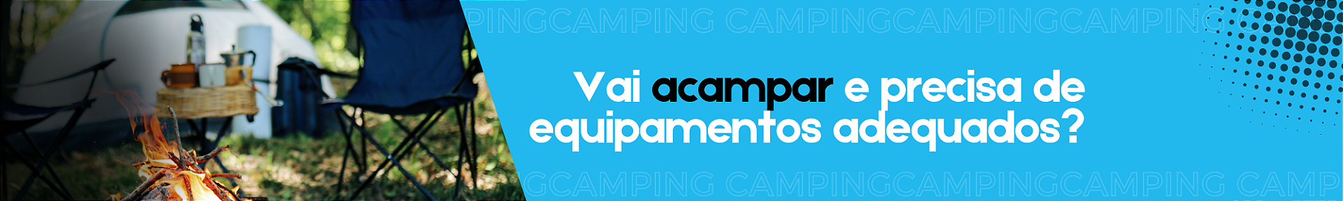 New banner camping
