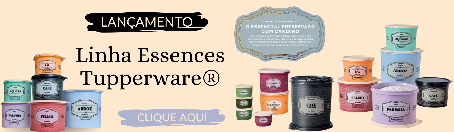 Linha Essences Tupperware®