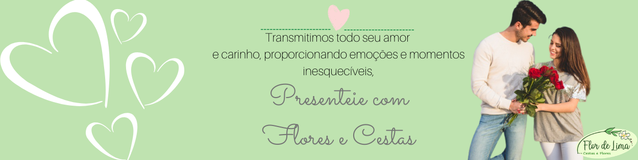 Presenteie com Flores