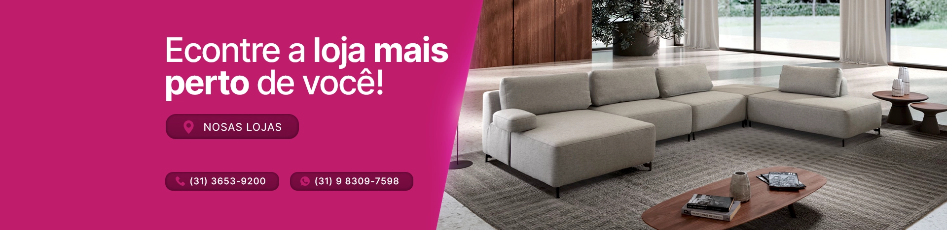 Sofá promoção