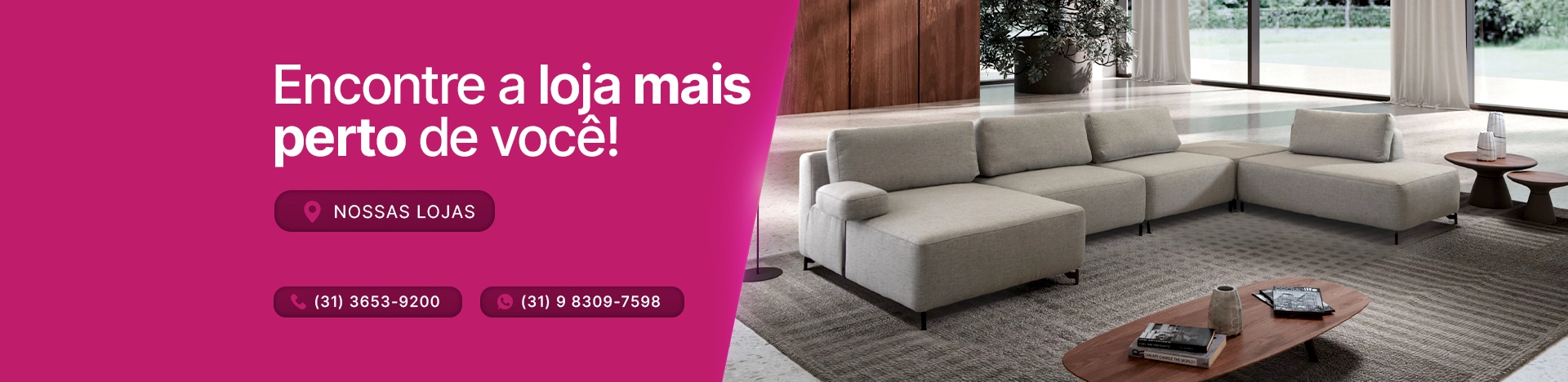 Sofá promoção