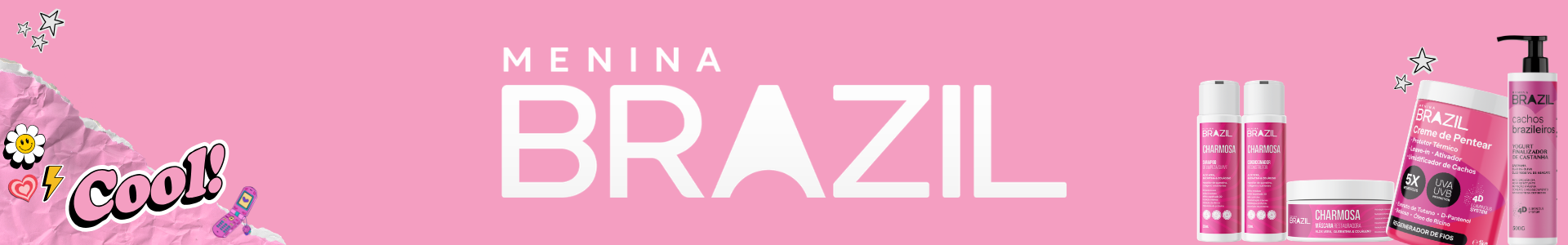 colagem menina brazil