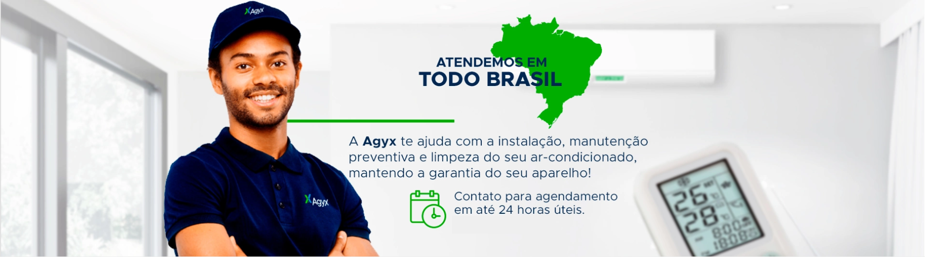 Atendimento em Todo Brasil