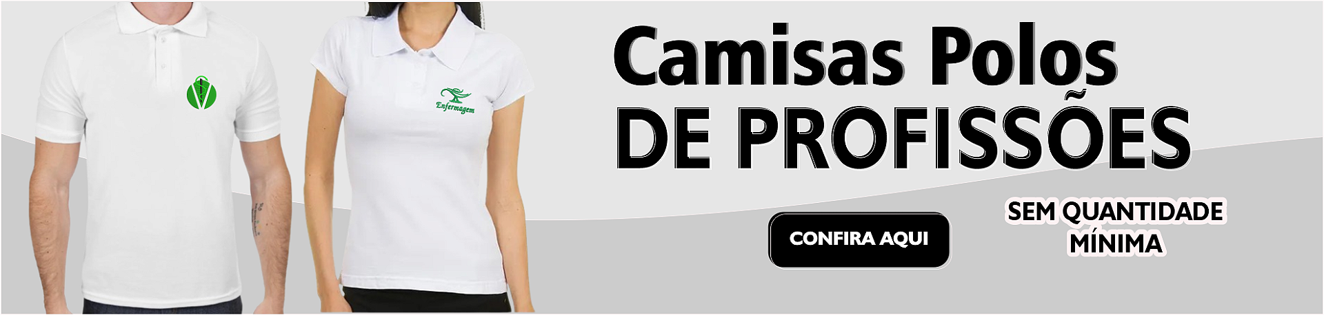 BANNER CAMISA POLO PROFISSOES