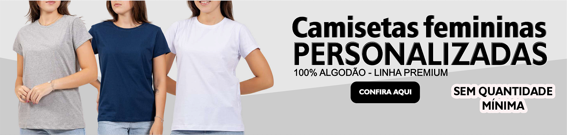 BANNER CAMISETA FEMININA
