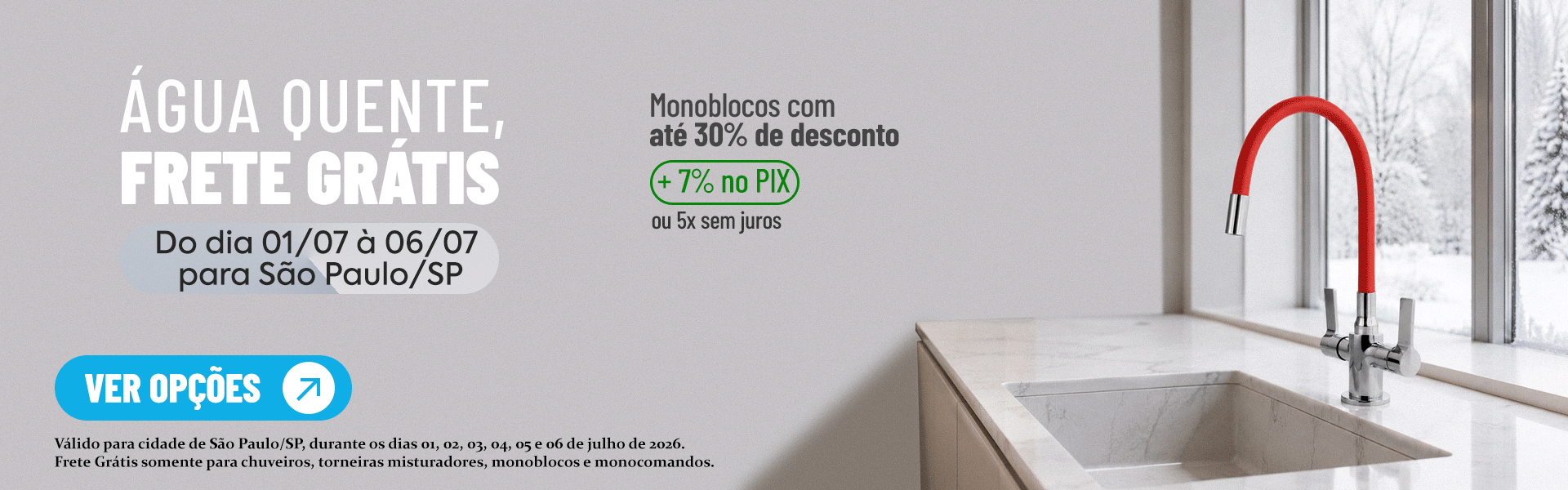 Agua Quente, Frete Gratis - Monobloco
