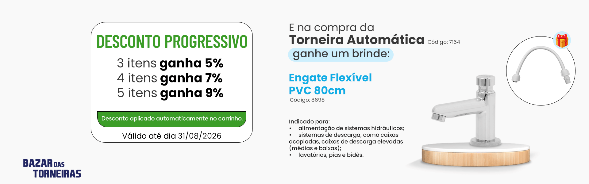 Kit Fechamento [effect] - Desc. Progressivo + Brinde