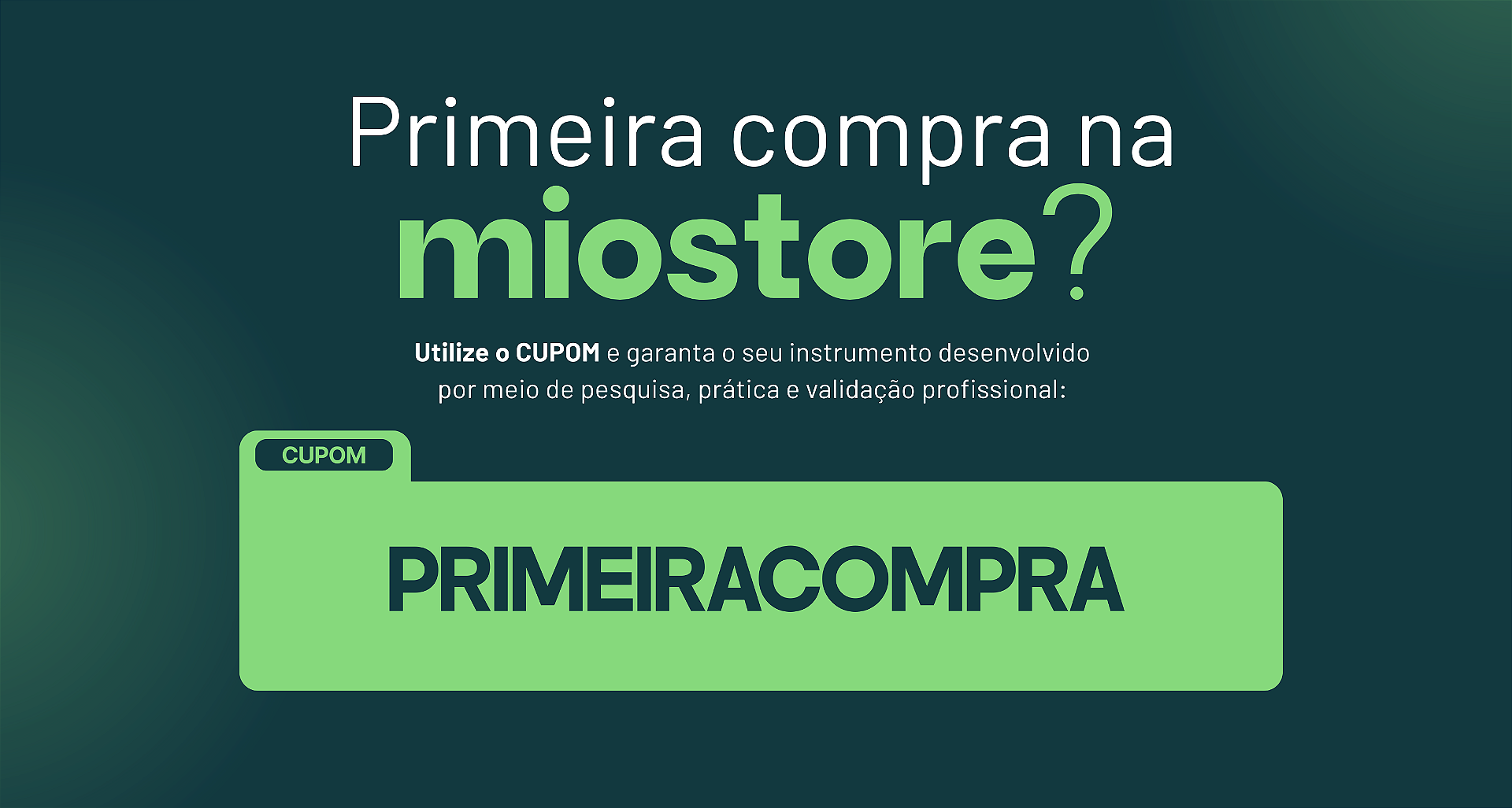 Primeira Compra