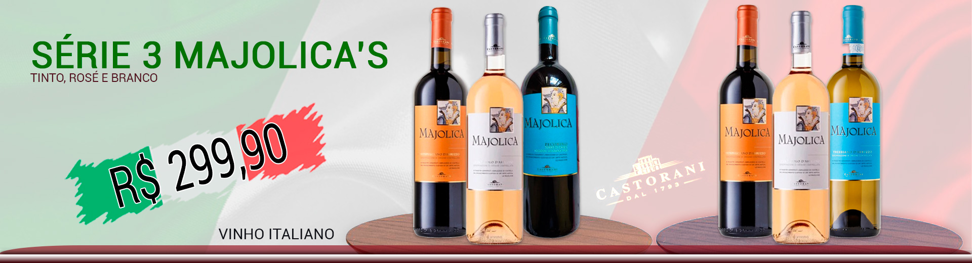 Serie 3 Majolicas