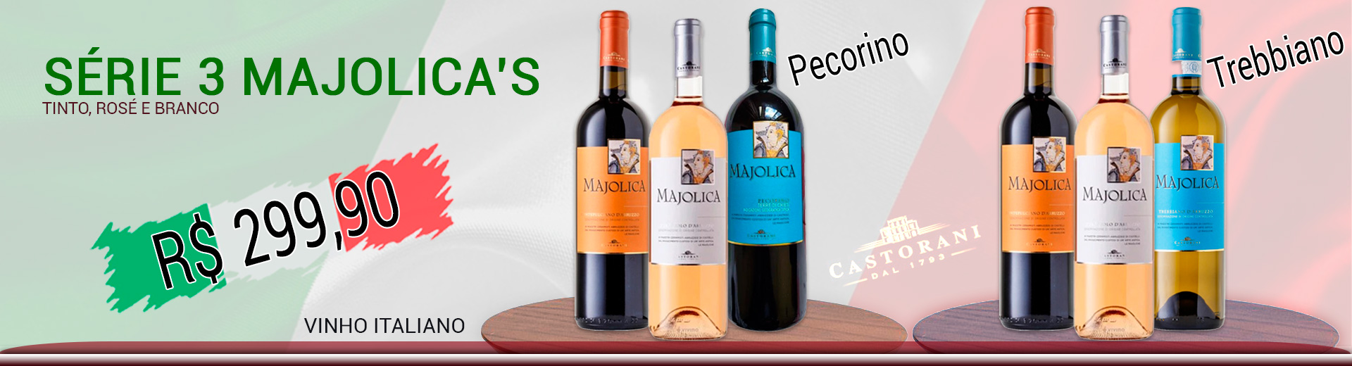 Serie 3 Majolicas