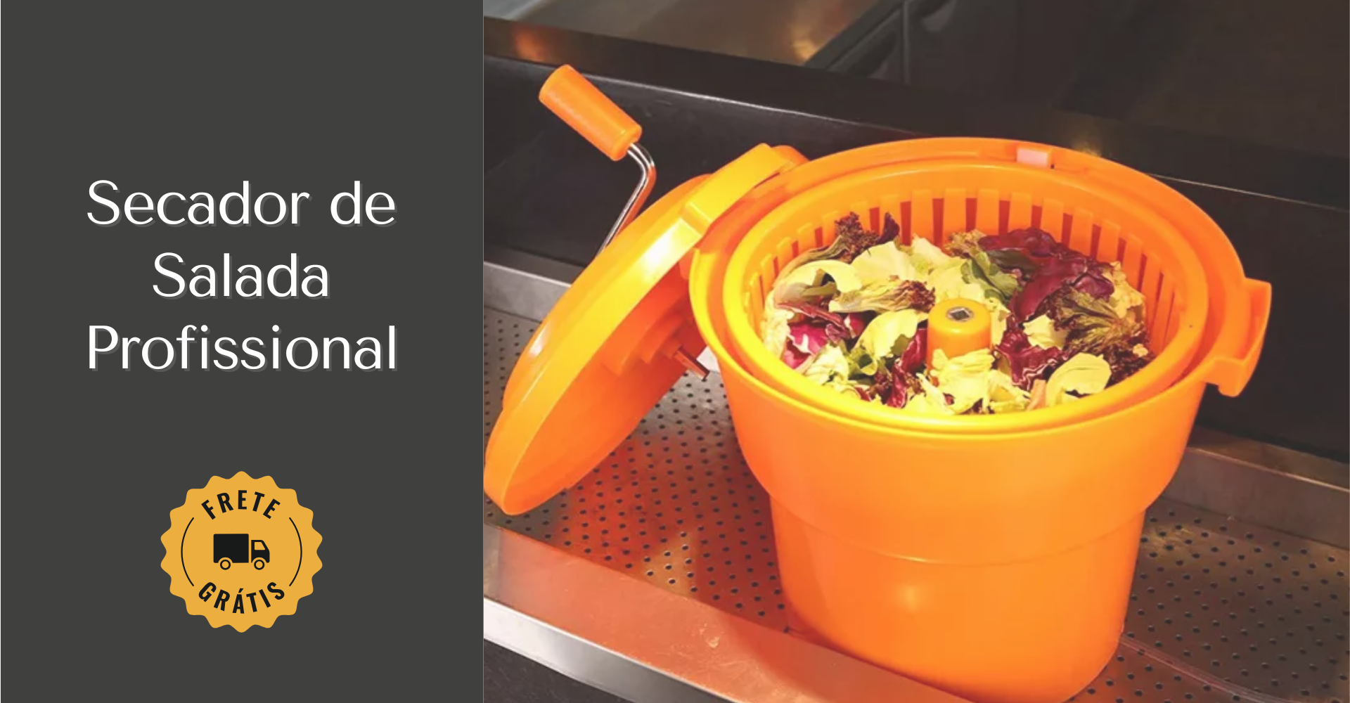Banner Secador de Salada