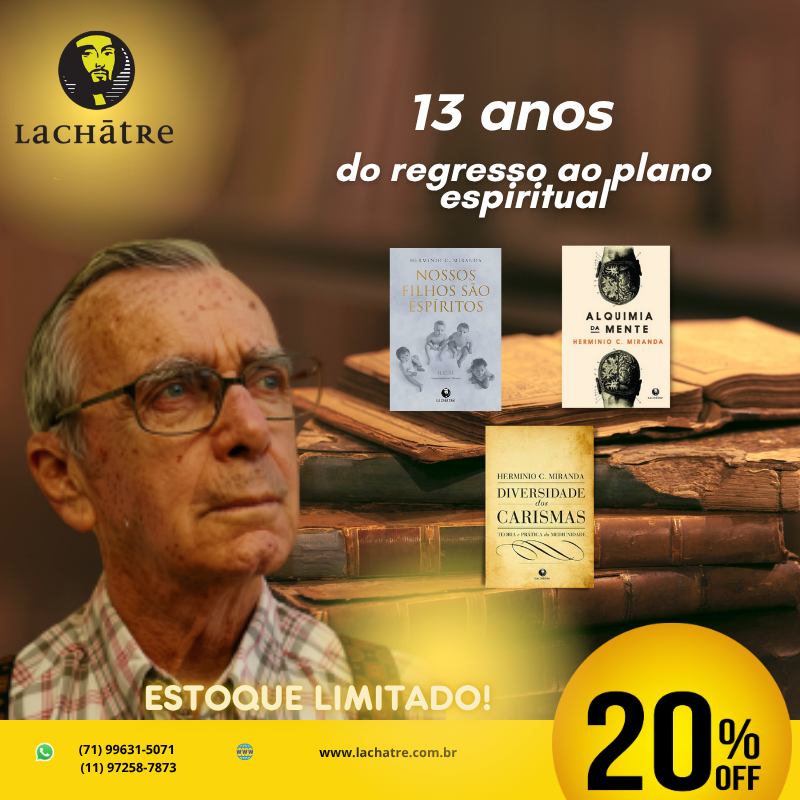 13 anos desencarne de Hermínio Miranda - mobile