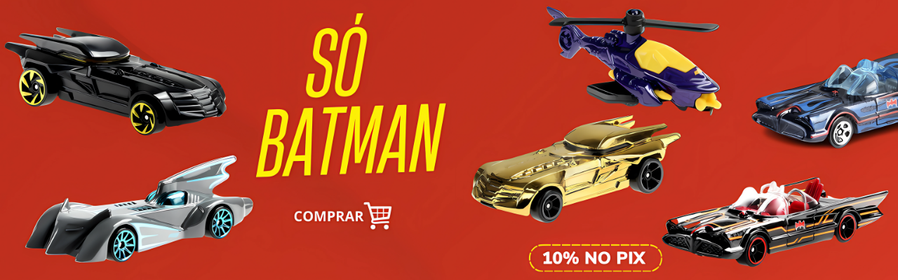 Miniatura H.W Só Batman | Escala 1:64