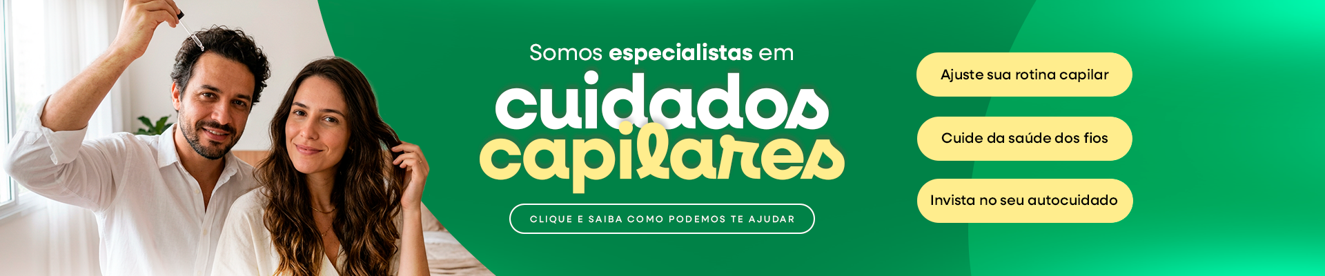 Especialista em cuidados capilares