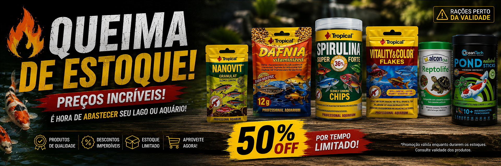 Rações Promo 50% off