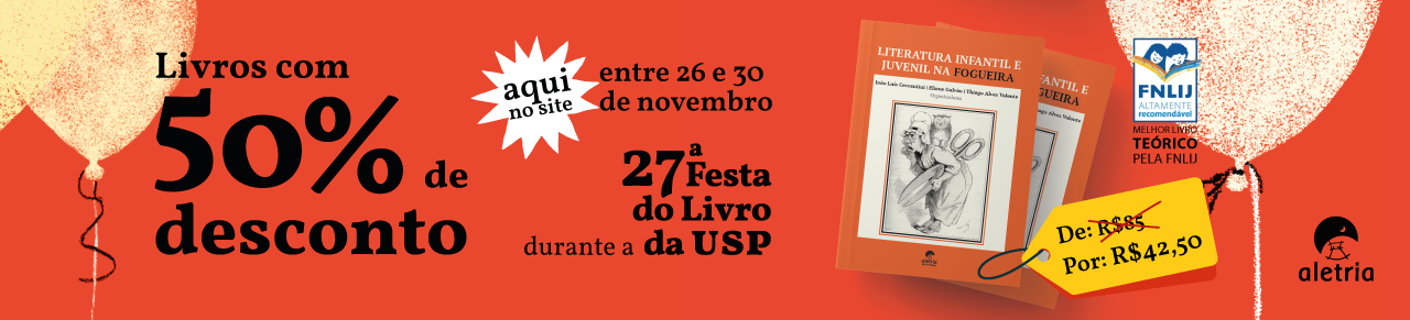 Banner USP 2025 - Lit. infantil e juvenil na fogueira