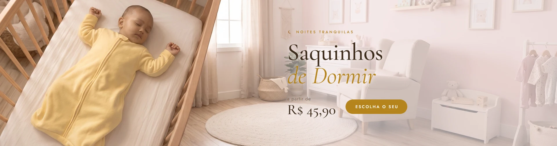 Saquinhos de Dormir Baby Lage