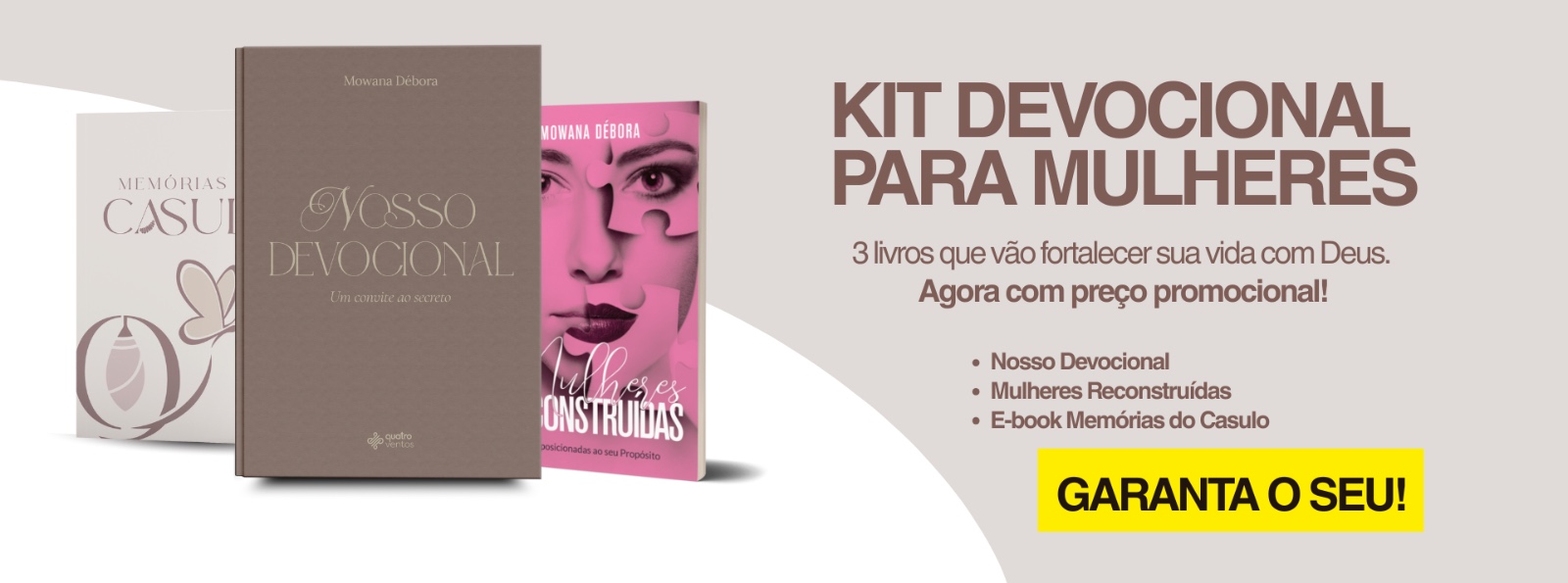 KIT DEVOCIONAL PARA MULHERES
