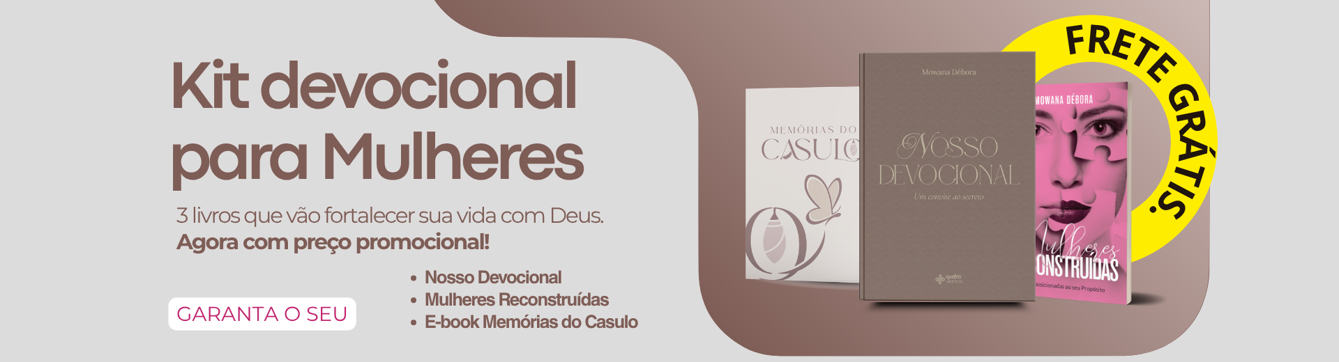 KIT DEVOCIONAL PARA MULHERES