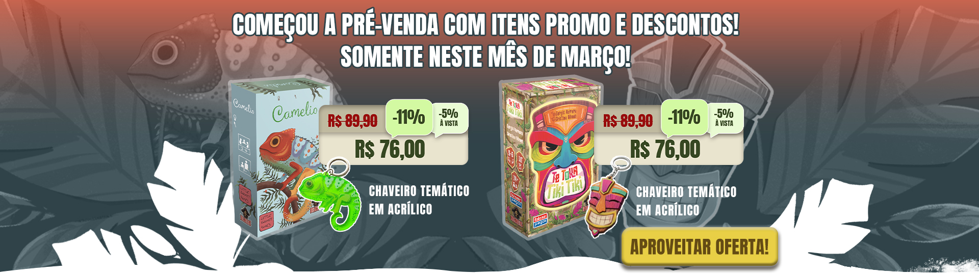 Pre-venda Camelio Te Toka