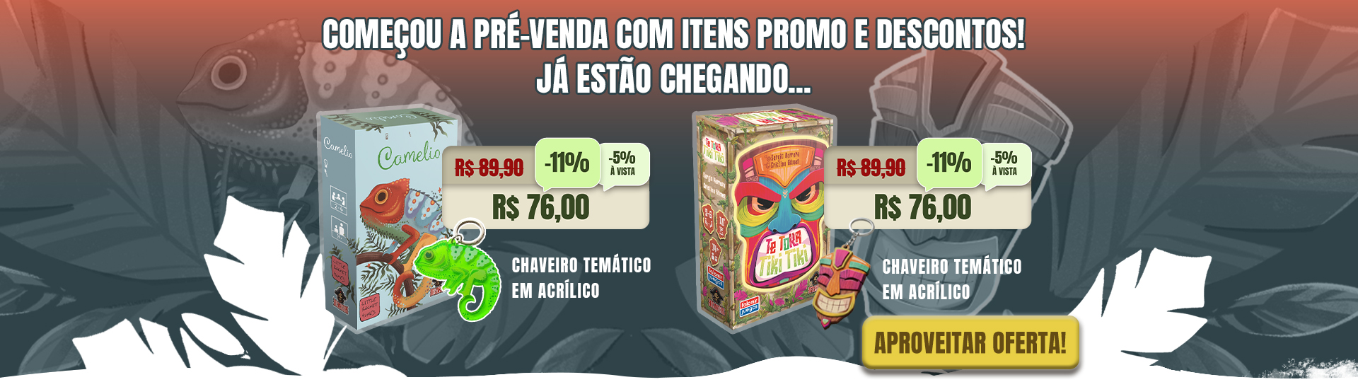 Pre-venda Camelio Te Toka