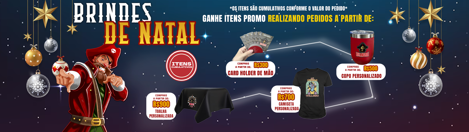 Banner Natal Brindes
