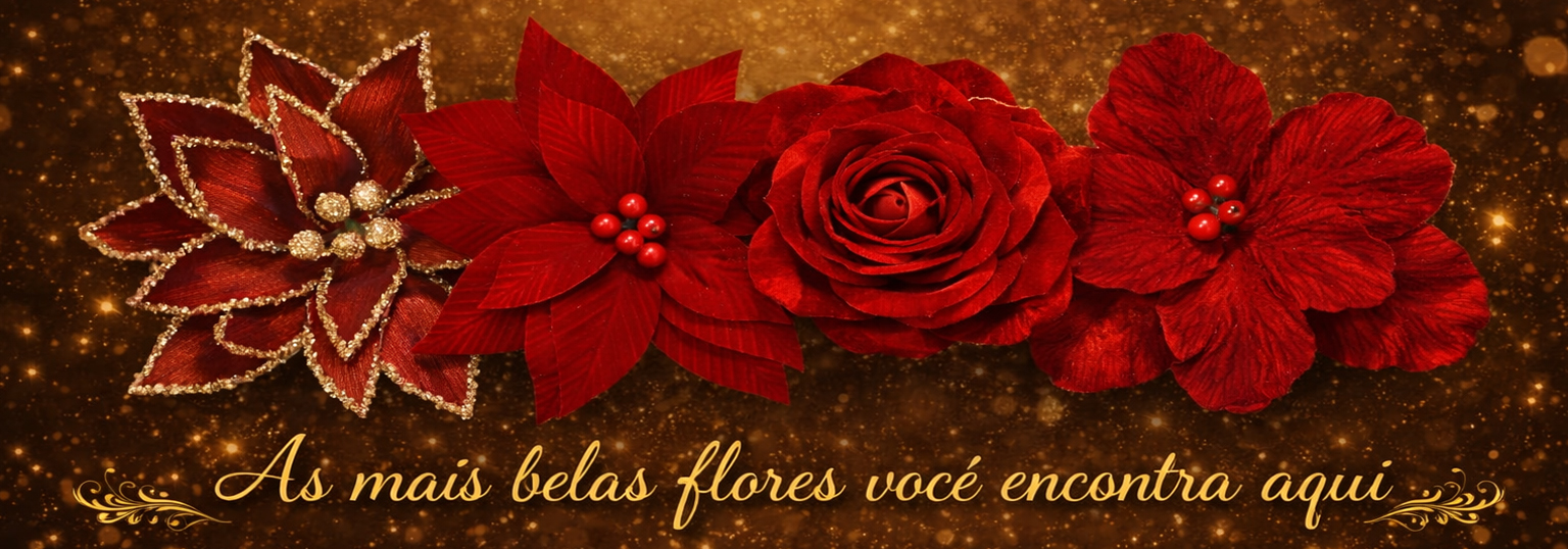 FLORES E POINSETIAS