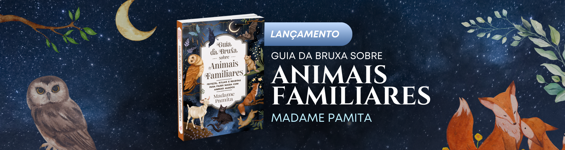 Guia da Bruxa sobre Animais Familiares