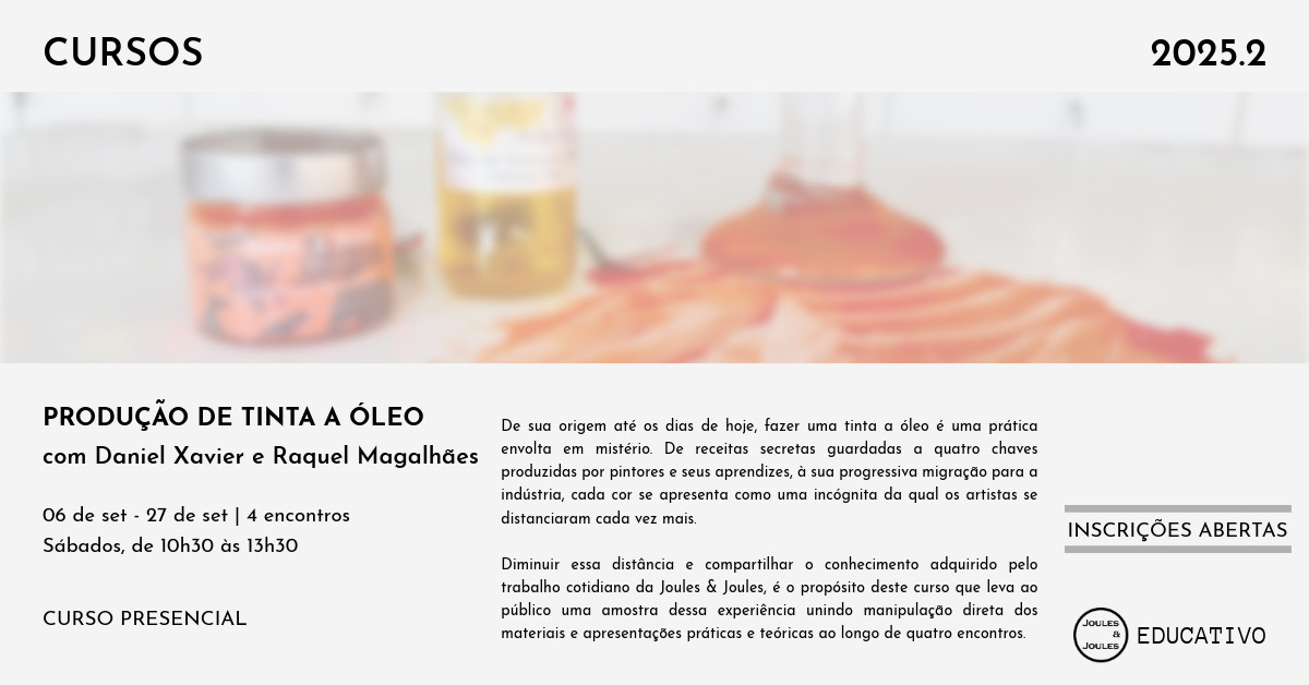 Produção de Tinta a Óleo