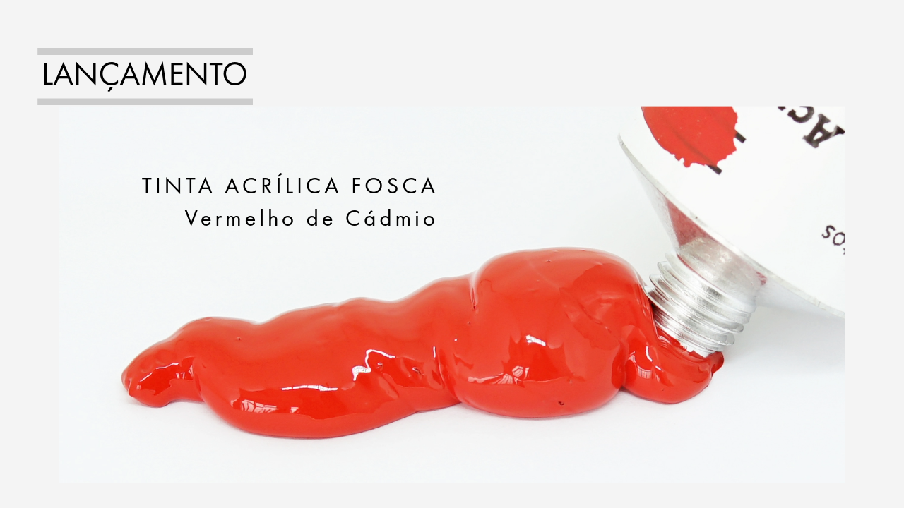 Acrilica Vermelho de Cadmio
