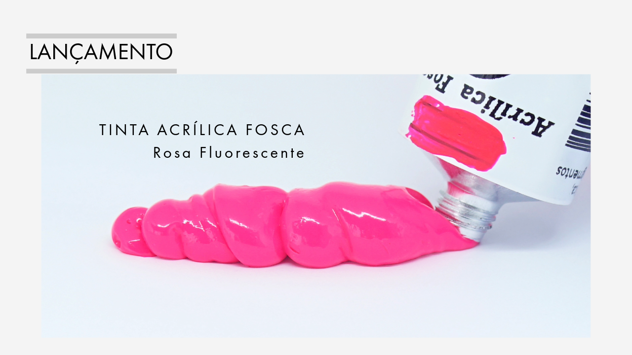 Acrilica Rosa Fluorescente
