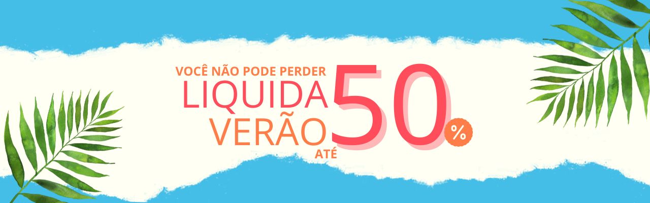 Saldão de verão Desconto novo