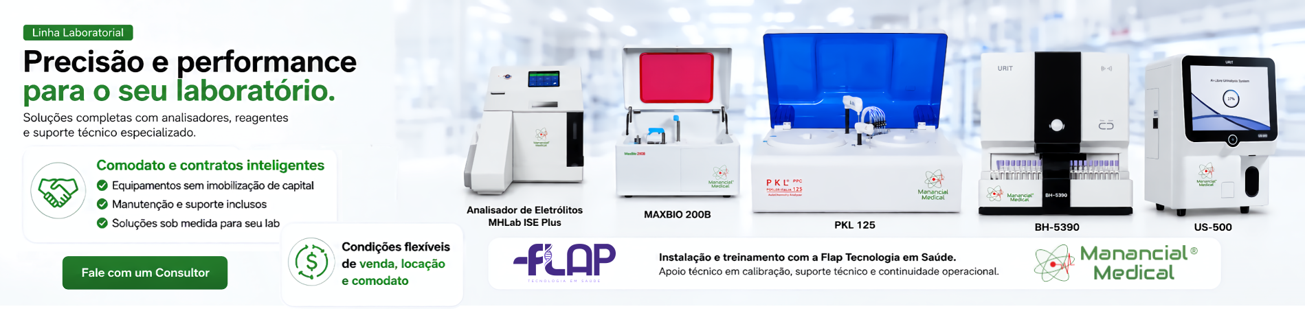 Banner Laboratório