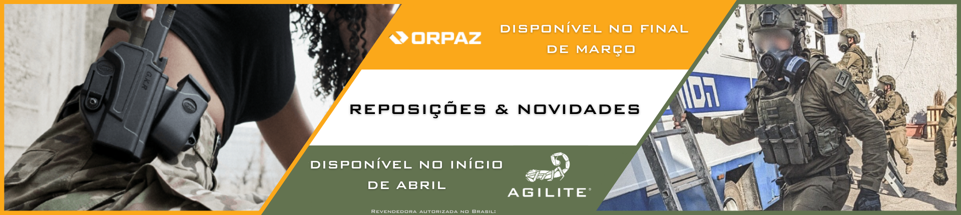 REPOSIÇÃO ORPAZ / AGILITE